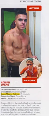 Put on huge muscle